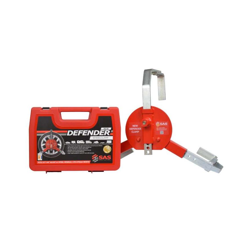 SAS New Defender Gold Approved Security Wheel Clamp