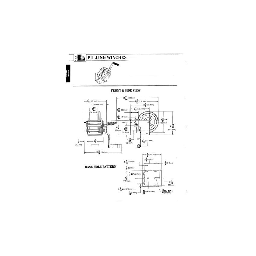 Dutton Lainson DL1402 winch