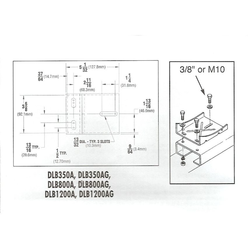 Dutton Lainson DLB800AG braked winch