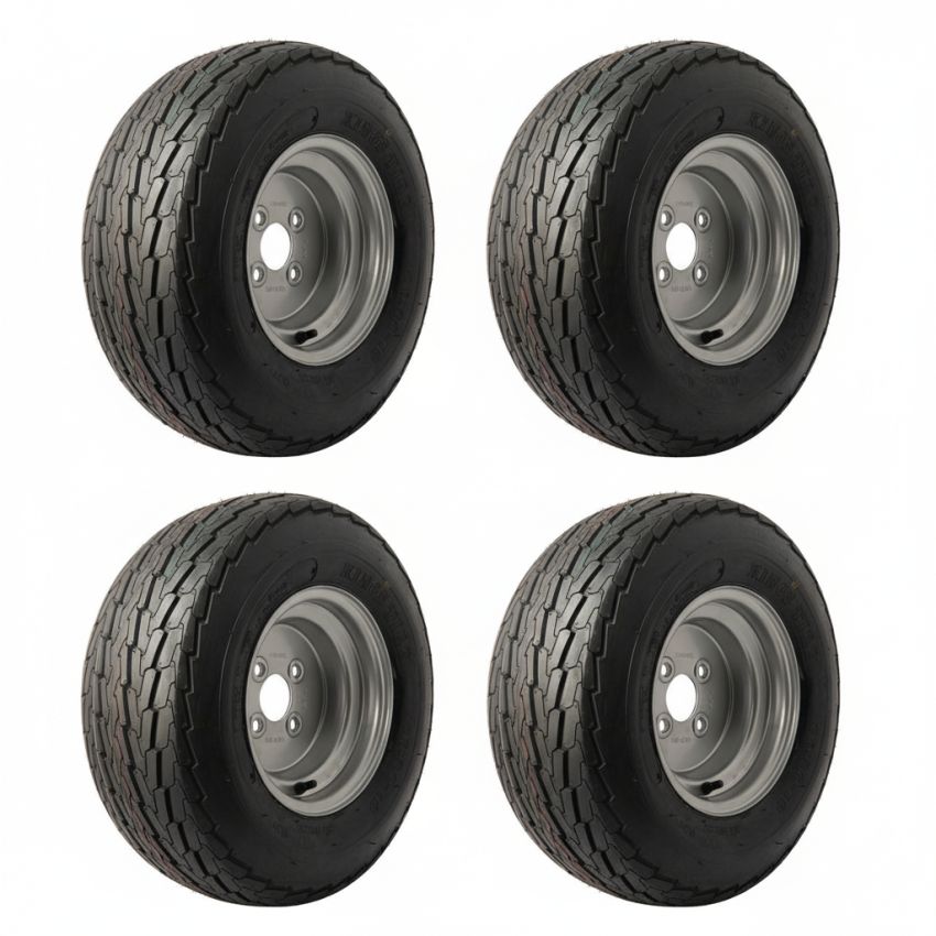 20.5x8-10, 10 ply, 4 studs on 100mm PCD Bundle x4