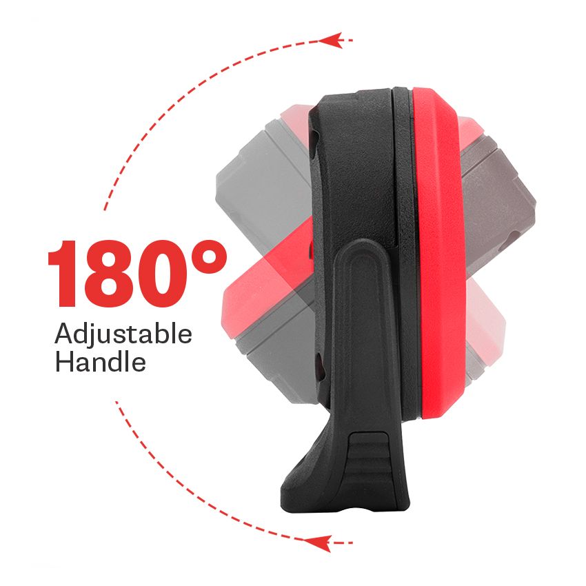 Dual-Beam Rechargeable Mini Work Light (80mm)