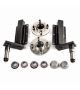 Peak 350 Kg. suspension kit, extended stubs & HUB180x2