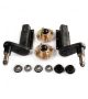 Avonride 350 Kg. suspension kit, extended stubs & HUB100x2