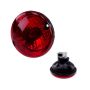 Aspock Roundpoint Stop-Tail Light With 90 Degree Bulb Holder