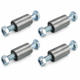 Ifor Williams Leaf Spring Eye, Nut and Bolt Set 4 x BLT12100 + 4 x NUT12 + 4 x SU127TT