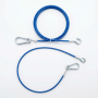 AL-KO Style deluxe breakaway cable-blue with 10mm thick cable