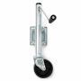Pivoting jockey wheel