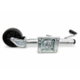 Pivoting jockey wheel