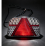 LT-116-LH-SC-1MTR LED Trailer Light(Left), DC12-24V, Screw Base with Bayonet Plug, LED Light Source, ABS+PC Housing, IP65, 