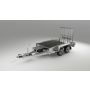 Heavy Duty Goods and Plant Trailers 2700kg W/ Supported loading ramp-MEP2784-185/70R13 Wheels