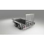 Heavy Duty Goods and Plant Trailers 2700kg W/ Supported loading ramp-MEP2784-185/70R13 Wheels
