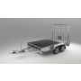 Heavy Duty Goods and Plant Trailers 3500kg W/ supported loading ramp + power assisted ramp lift