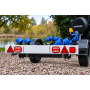 TrailerTek LED Wireless Trailer Light Board, 4ft/1.2m White Board