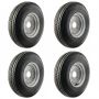 500-10 4ply, 4 PCD Wheel & tyre assembly bundle x4