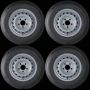 165 R13 C, 4.5 J, 5 studs on 112MM.PCD Wheel Assembly bundle x4