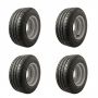 195/55 R10 wheel assembly, 4 studs on 5.5  PCD bundle x4