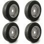 155/70 R12, 5 on 112mm, ET30, wheel assembly-For Brian James Trailers