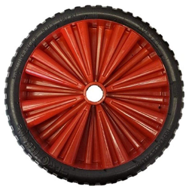 39-12E Wheel Barrow Spare Wheel 25mm Bore - Red