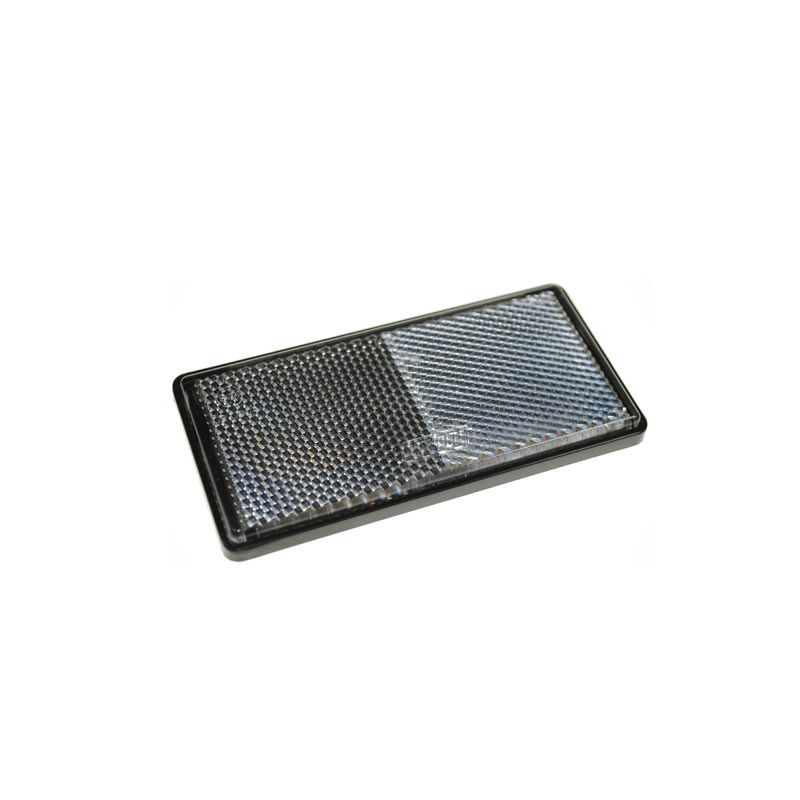 Clear Rectangular Reflector With PVC Self-Adhesive Backing