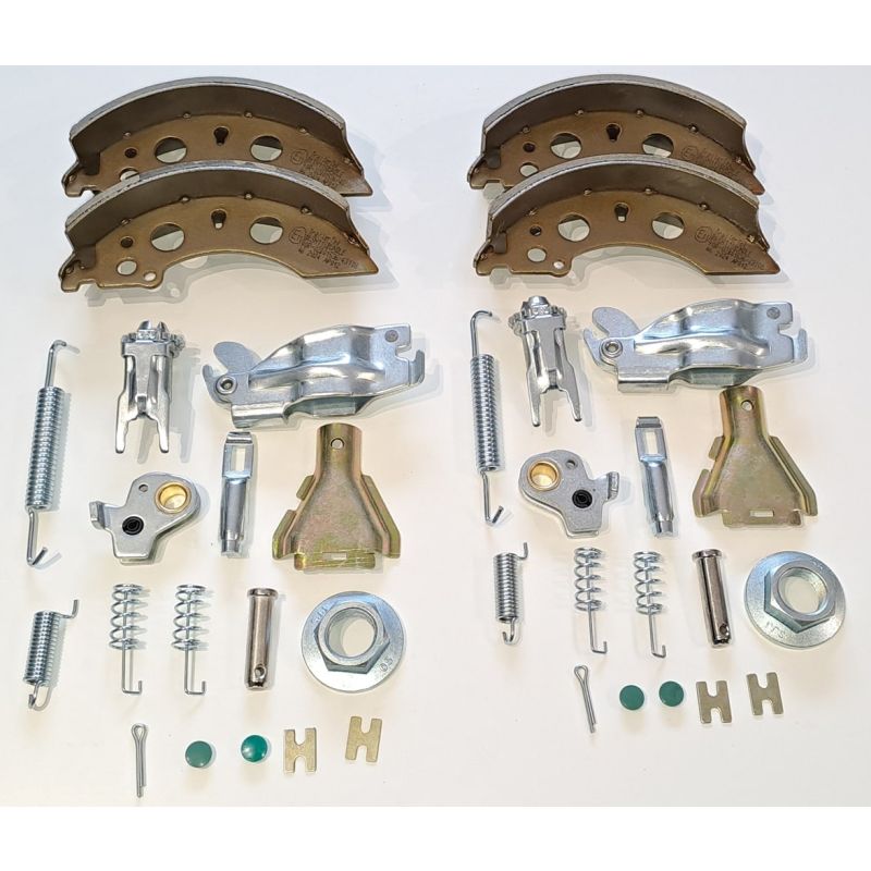 Al-Ko style 160x35mm brake shoe bundle kit