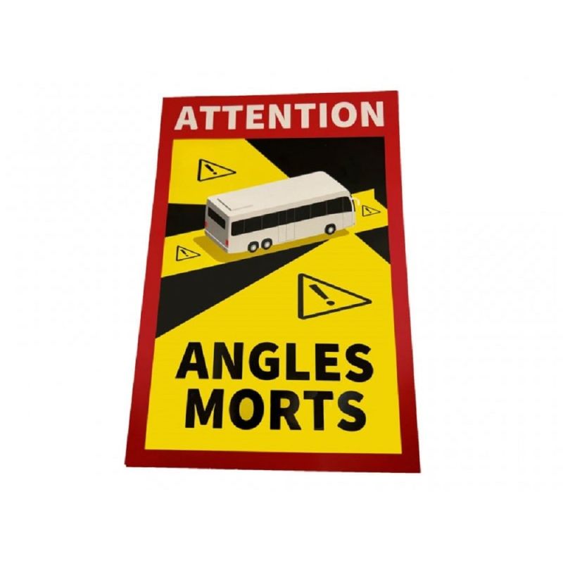 Angles Mort Motorhome Sticker Set - 3 Pieces
