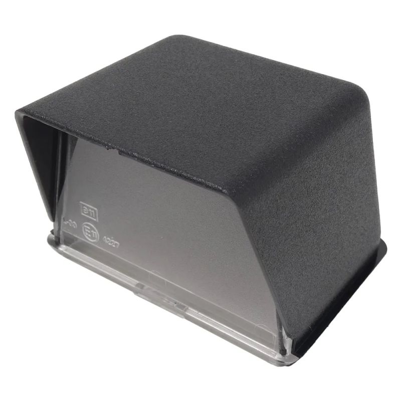 Housing & lens Rubbolite 133 number plate light	