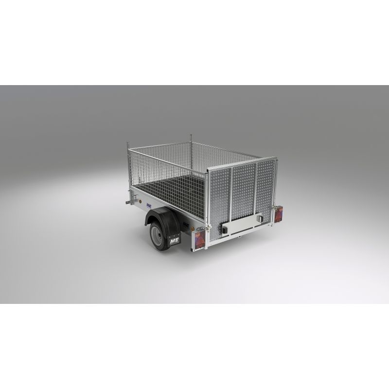 Meredith and Eyre 750kg Unbraked Trailer - (6'6x4' Wide) With loading ramp