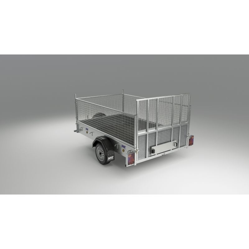 Meredith and Eyre 750kg Unbraked Trailer - (8' X 5') With extended ramp