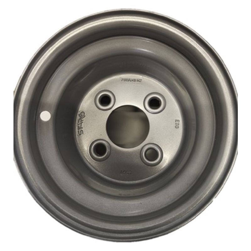 Wheel Rim 7.00x8, 4 Studs On 100mm PCD - Silver