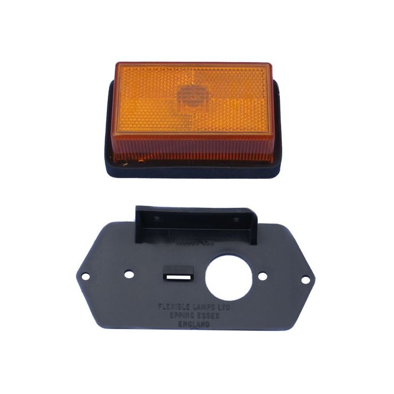 Rubbolite Amber Marker Lamp Model 335 335-01-14	