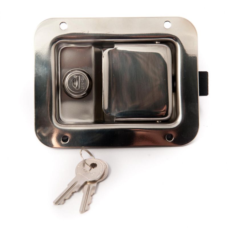 Recessed Paddle Handle Lock