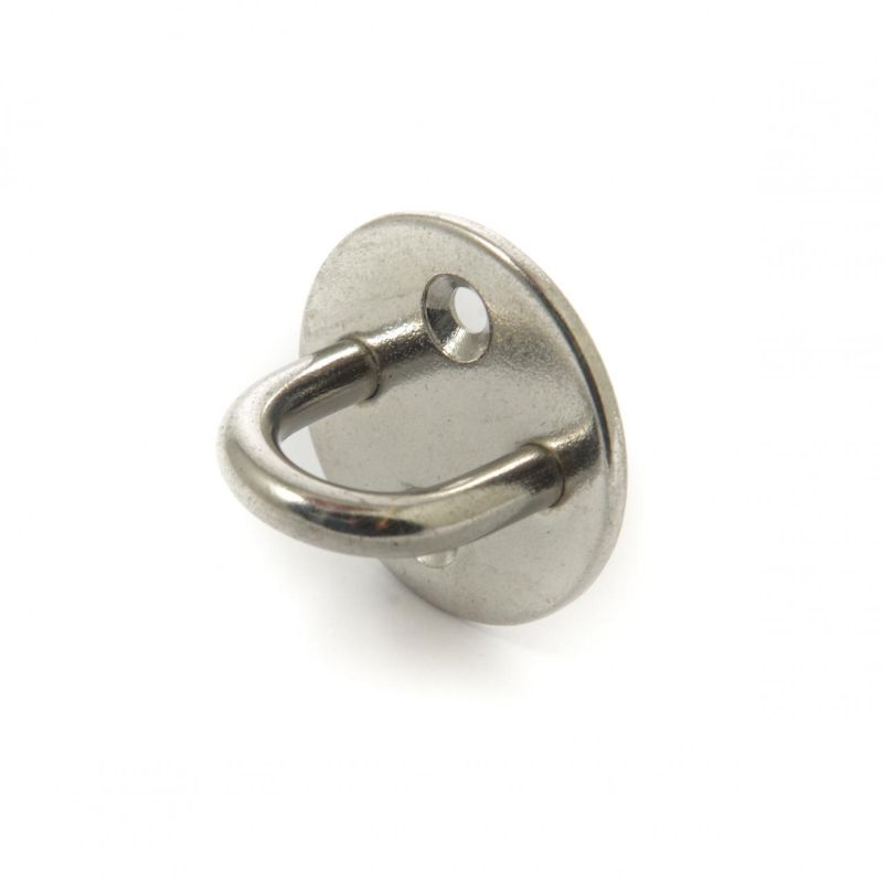 Stainless round eye plate