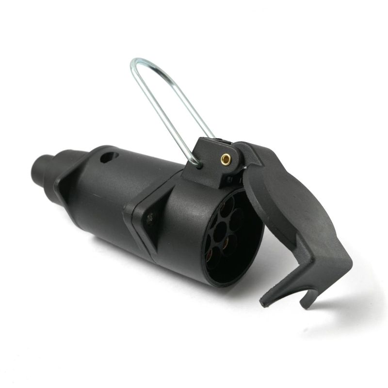 12v N-Type 7-Pin Plastic Flying Socket