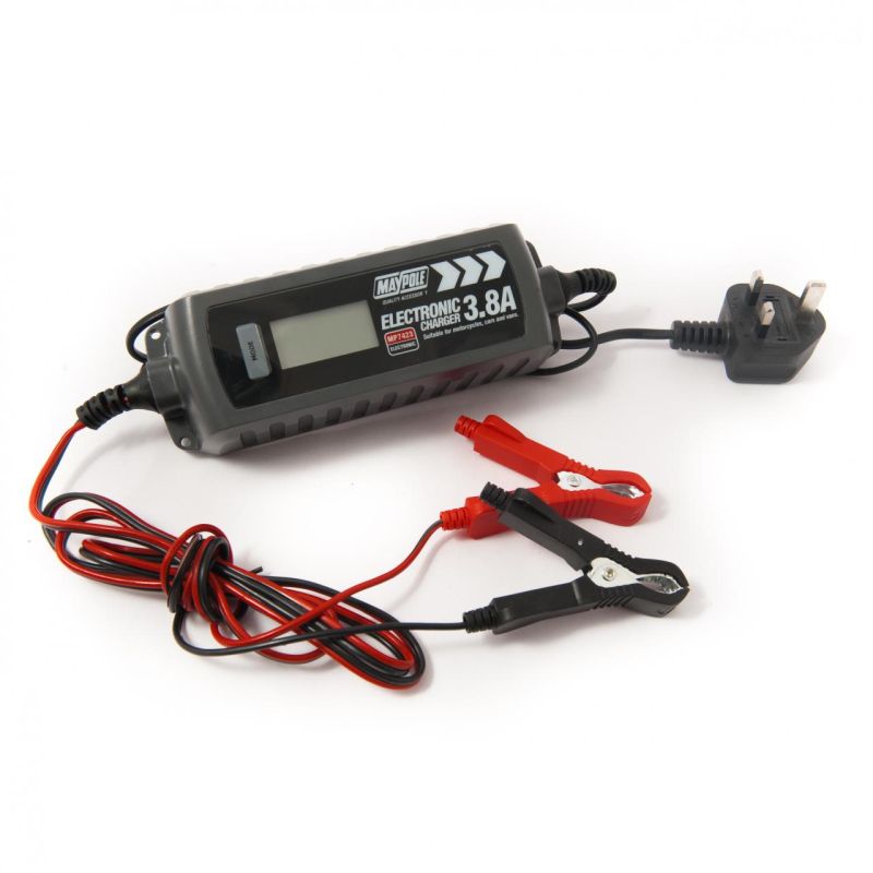 Electronic Smart Battery Charger 4 A 6 & 12v