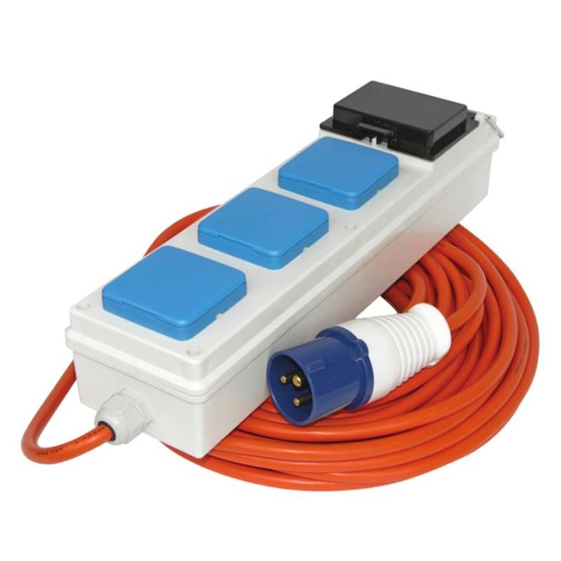 Mobile Mains Power Unit - RCD Protected main