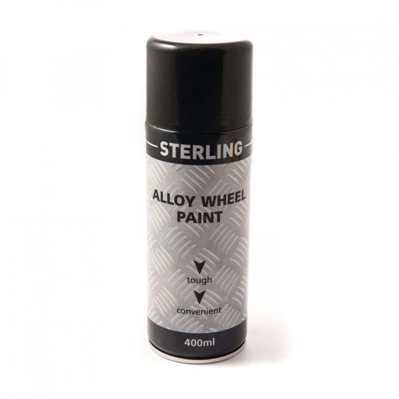 Silver "Alloy Wheel" paint spray 400ml.