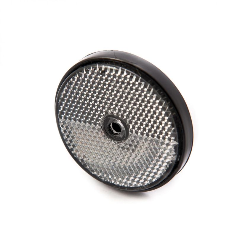 Clear Reflector Round Screw-On