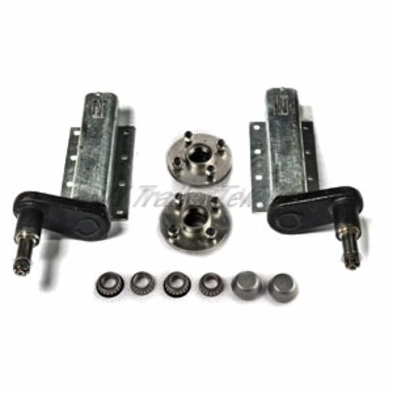 Avonride 750 kg. suspension kit, extended stubs with HUB180x2 with 100mm. PCD 