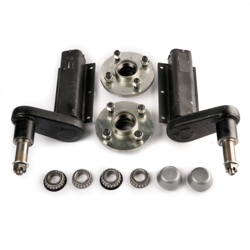 Avonride 350 Kg. suspension kit, extended stubs with HUB180x2 with 100mm. PCD 