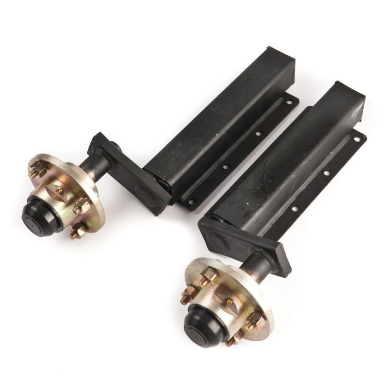 Peak 500 kg. suspension, extended stubs with cast hubs fitted