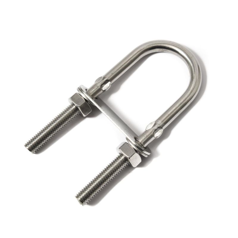 Stainless U bolt assembly 10mm dia