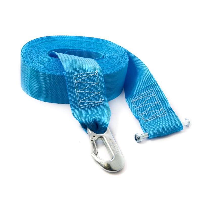 60mm Winch Strap With Snap Hook - 12m