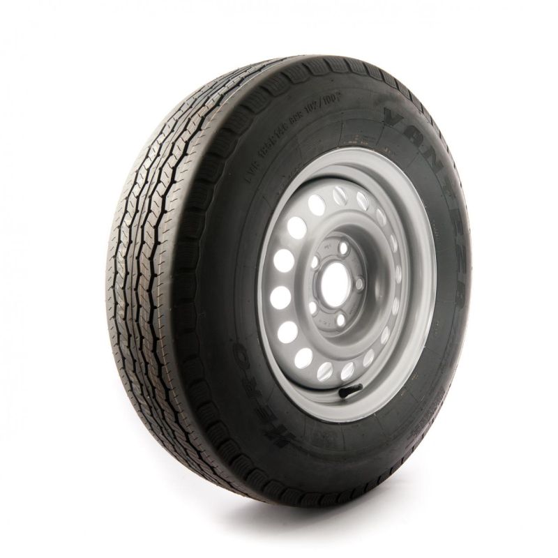 195/70 R14, 5 on 112mm. PCD wheel assembly