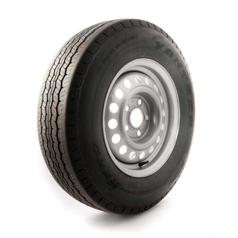 175 R14 C, 8 ply, 5.5 J, 5 on 112mm. PCD wheel assembly