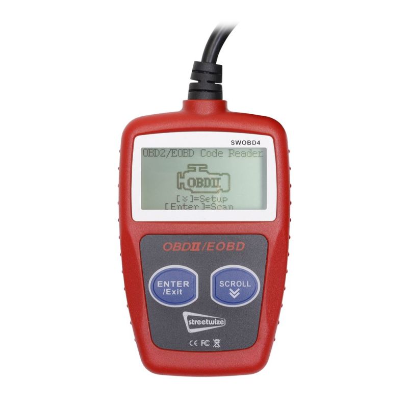 Multilingual Large Screen OBDII Code Reader