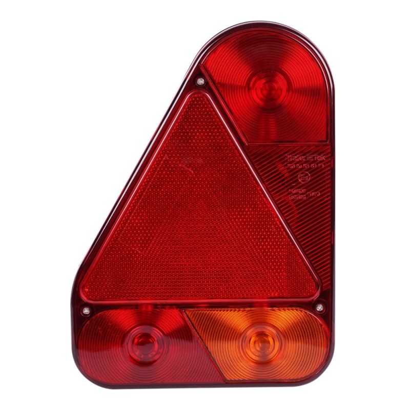 TrailerTek Bulbed Left Hand Trailer Light, Screw Base, 5-Pin Quick Fit Plug