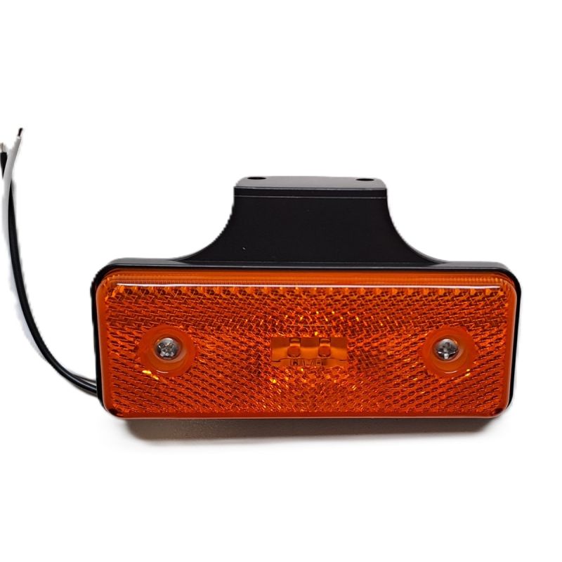 TrailerTek LED Amber Side Marker Light And Bracket