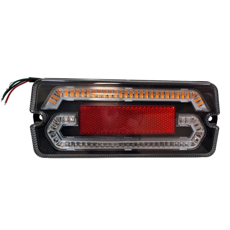 TrailerTek LED Trailer Light, 12V, Dynamic Indicator with Screw Base, 4-Function, Right-Hand Light