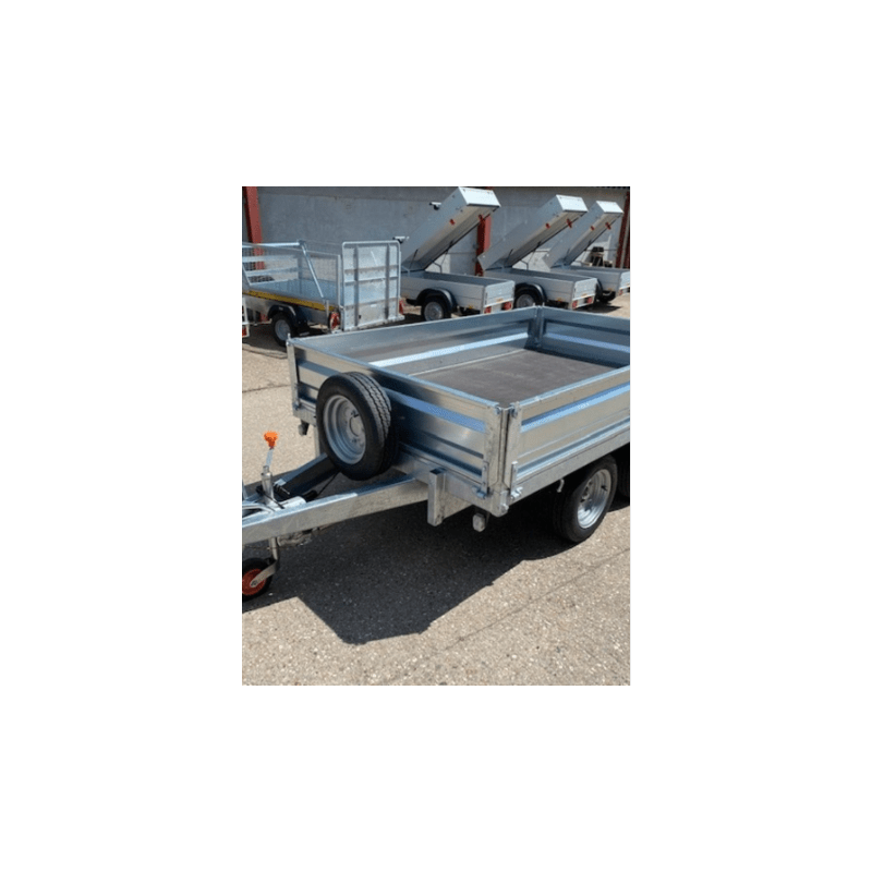 Wessex PL85S Braked Platform Trailer Single Axle 1300kg 8' x 5' 