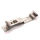 Number plate clip, oblong plate